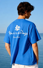 Rare royal blue Henri Matisse graphic T-shirt featuring vibrant artwork and a casual fit, perfect for art-inspired fashion.
