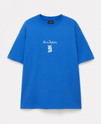 Rare royal blue Henri Matisse graphic T-shirt featuring a vibrant art print on soft cotton fabric.