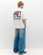 Rare Off-White "GOOFY 1932" graphic T-shirt featuring bold print on a casual cotton tee.