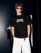 Rare brand short sleeve T-shirt in soft fabric, displayed flat with a classic crew neckline and clean design.