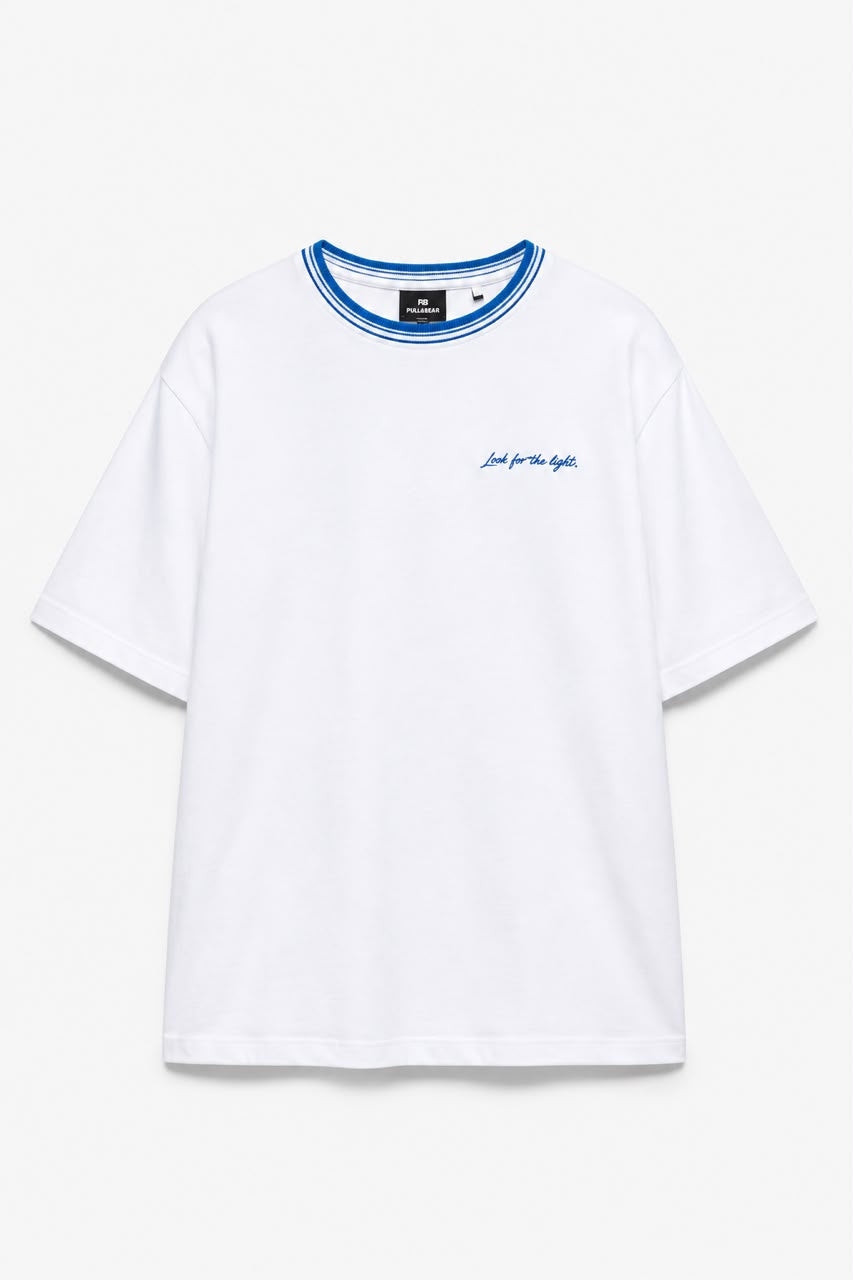 Rare Look for the Light P&B T-shirt featuring a graphic print, casual fit, and soft cotton fabric.