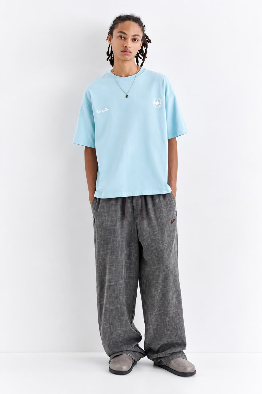 Rare Wild Youth P&B T-shirt featuring bold graphic design and casual fit, displayed on a flat surface.